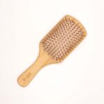 Wooden Hair Brush with Rounded Bristles