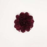 Layered Floral Lace Hair Clip - Image 3