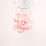 Layered Floral Fabric Hair Clip - Image 5