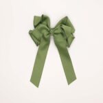 Bow Ribbon Hair Clip with Long Tails - Image 5