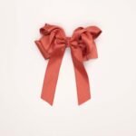 Bow Ribbon Hair Clip with Long Tails - Image 4