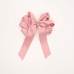 Bow Ribbon Hair Clip with Long Tails - Image 3
