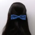 Blue Layered Bow Hair Clip - Image 2