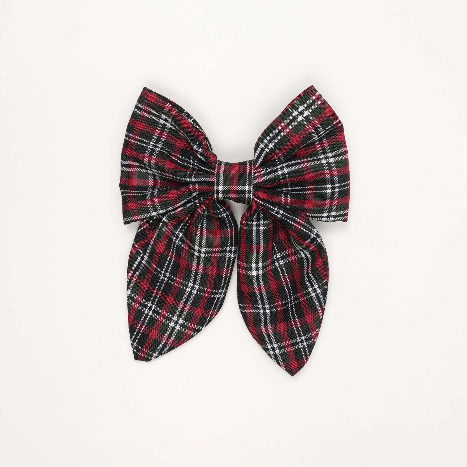 CH10SCHC14 School Plaid Bow Hair Clip - Image 1