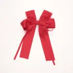 Bow-Shaped School Hair Clip