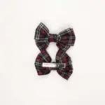 School Bow Hair Clip Set - Image 3